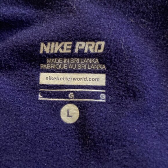 NWOT Nike Pro Dri-Fit Thermal long sleeve compression top women size L - Picture 2 of 6